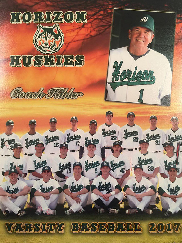 2017 Horizon High School Baseball Team
